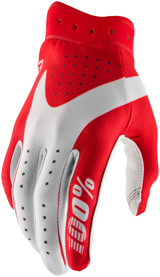 100% Itrack Gloves - Red X-Large