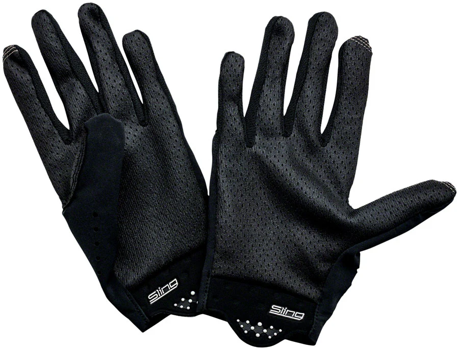 100% Sling Gloves - Black Full Finger Large - Image 2