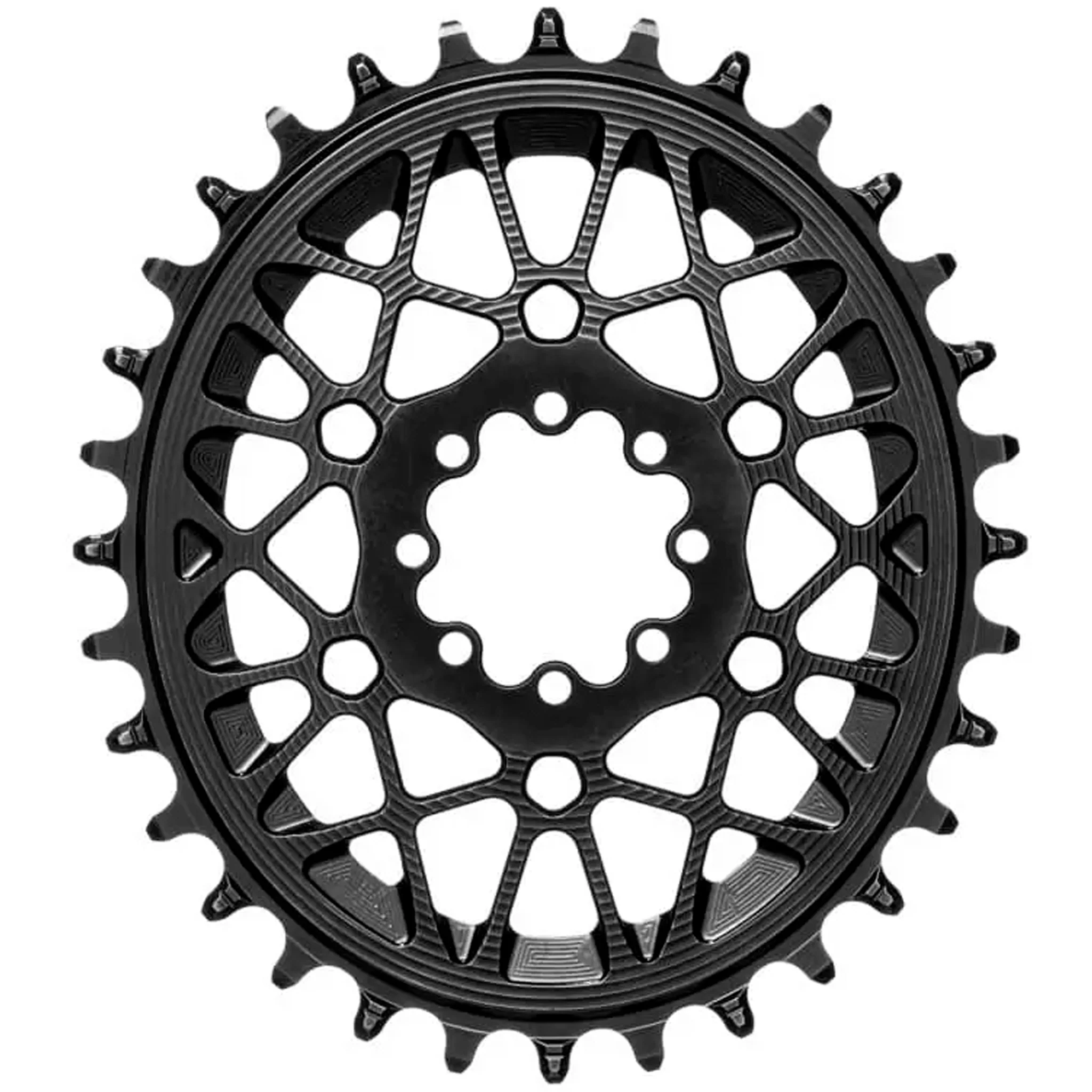absoluteBLACK Oval SRAM T-Type DM 8-Hole Boost Chainring 28T Blk