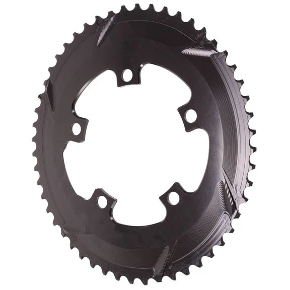absoluteBLACK Premium Oval Road Chainring 5x110BCD 52T - Blk