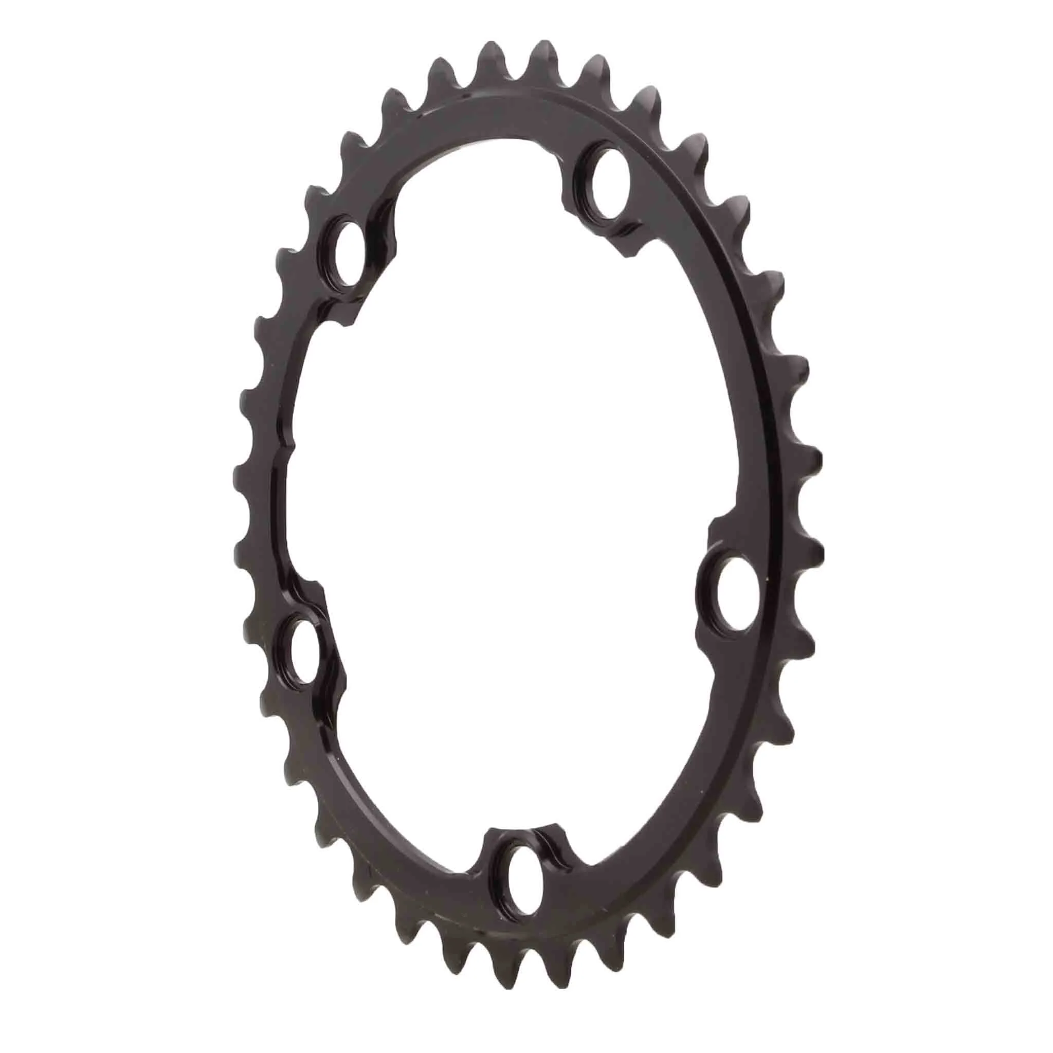 absoluteBLACK Round Chainring 5x110BCD 34T - Black