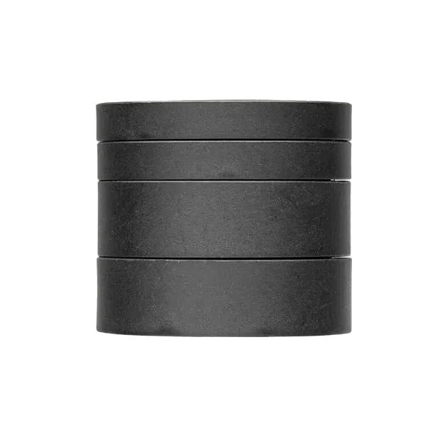 Acros Fiber Headset Spacer Kit Black 4/Count