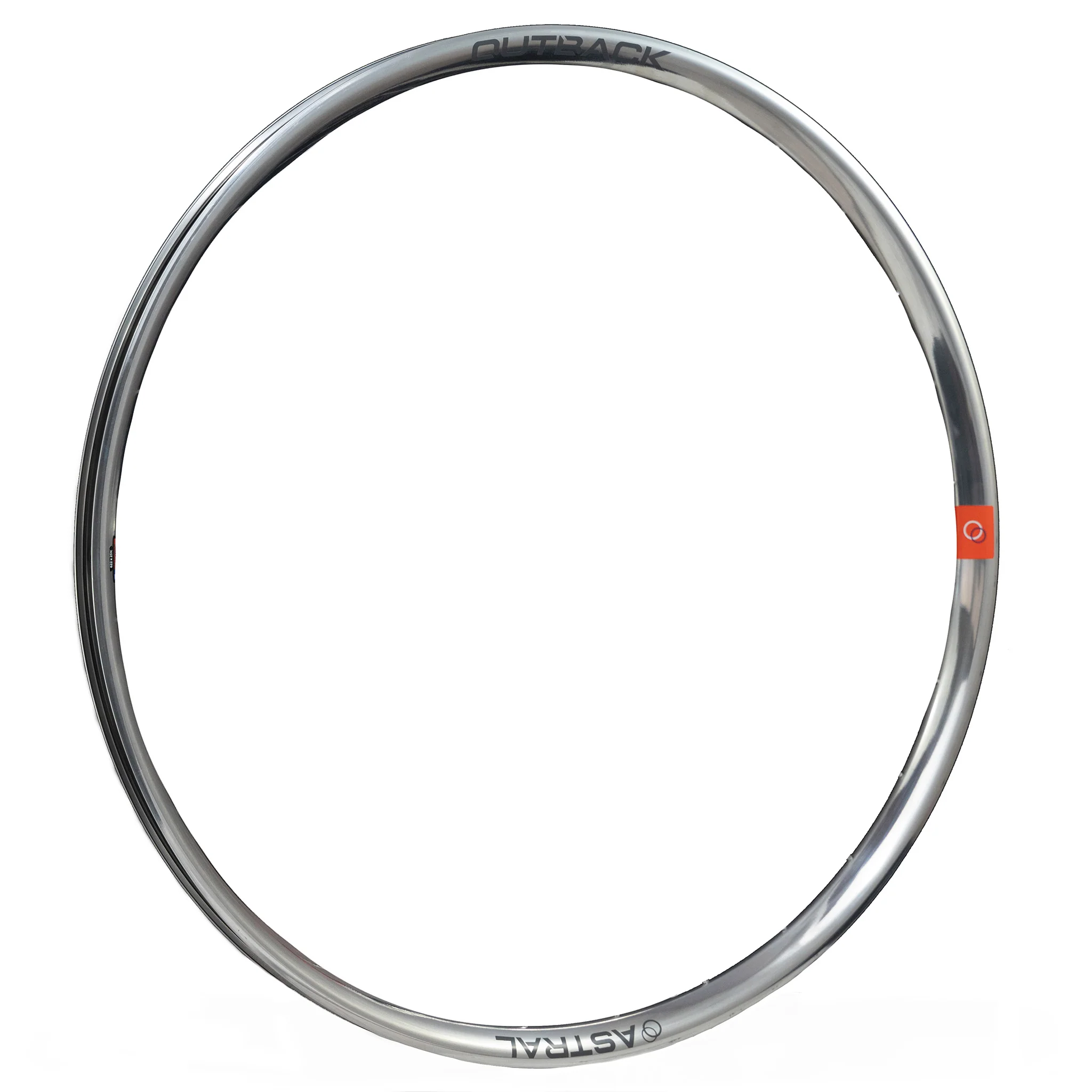 Astral Outback 29"/700c Alloy Disc Rim 32h Polished Silver
