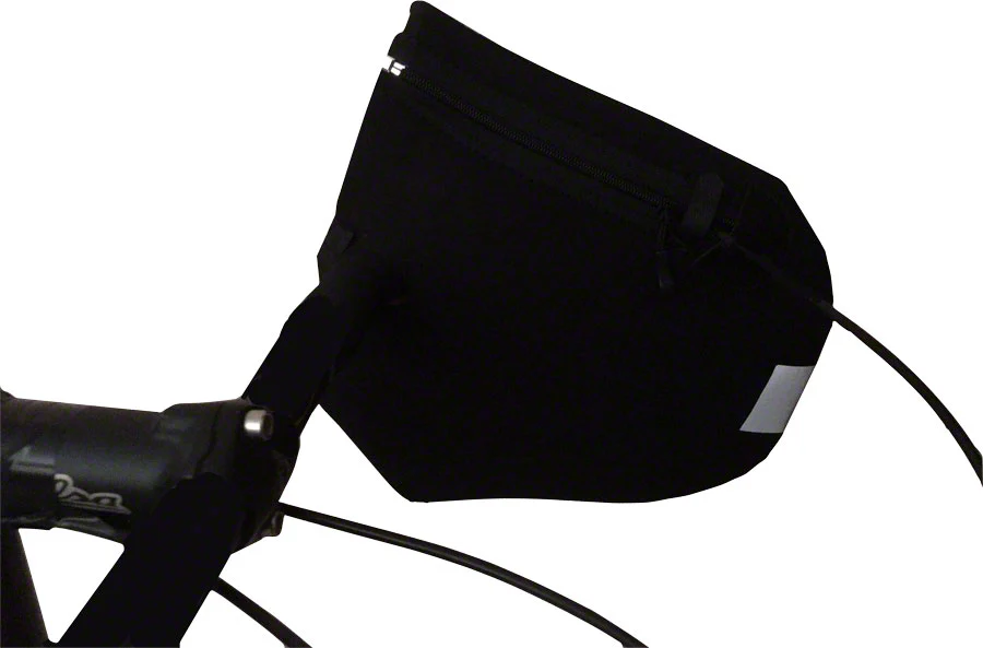 Bar Mitts Dual Position Road Pogie Handlebar Mittens Externally Routed Shimano One Size BLK