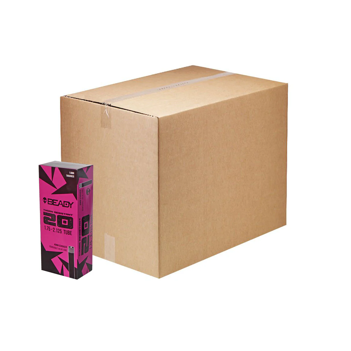 Beady Thorn Resistant Tube 20x1.75-2.125" SV 40mm 20/Count