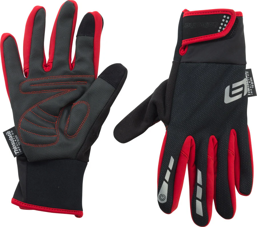 Bellwether Coldfront Thermal Gloves - Black Full Finger Medium