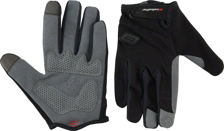 Bellwether Direct Dial Gloves - Black Full Finger Men's Large