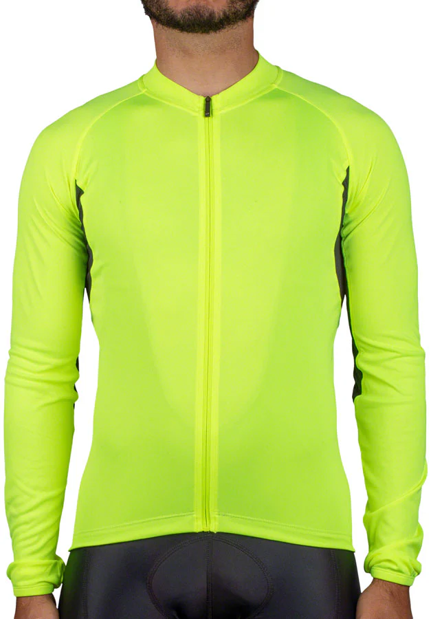 Bellwether Sol-Air UPF Long Sleeve Jersey - Hi-Vis Men's Medium