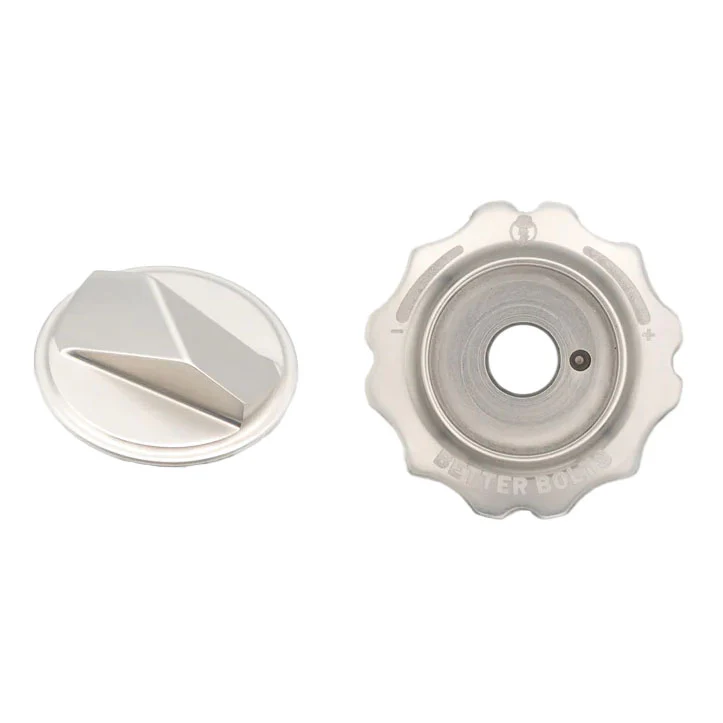 Better Bolts Fork Caps Fox Grip2/GripX2/GripX 36/38/40 Silver