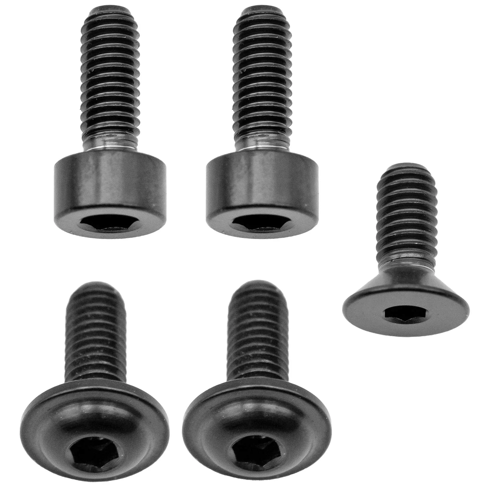 Better Bolts Fox 32 Fork Ti Bolt Kit 2016-2024 Black5/Count