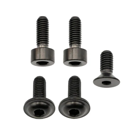 Better Bolts Fox 34 Fork Ti Bolt Kit Fit4/GripSL Black 5/Count