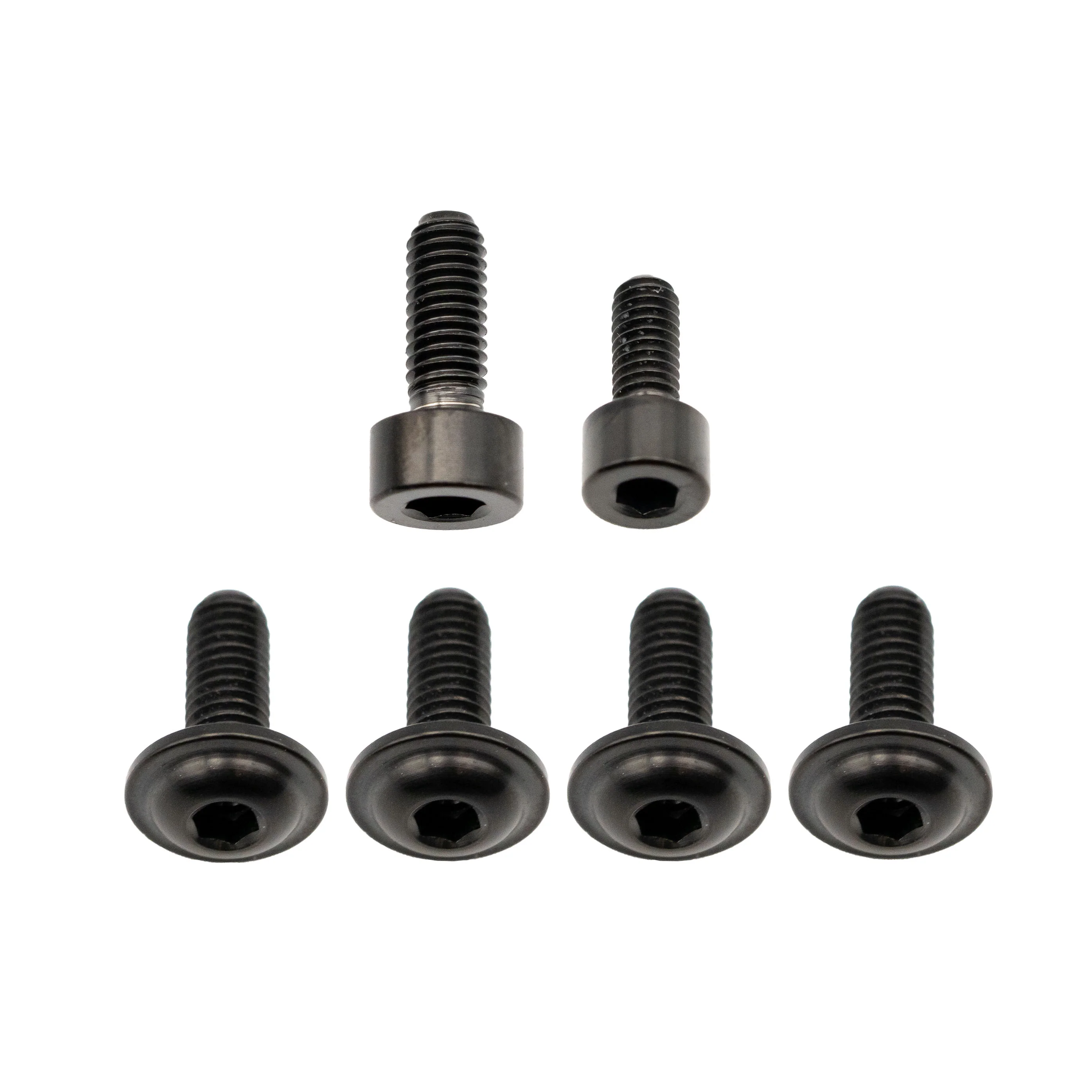 Better Bolts Fox 34SL Fork Ti Bolt Kit Grip/Rhythm Black 6/Count
