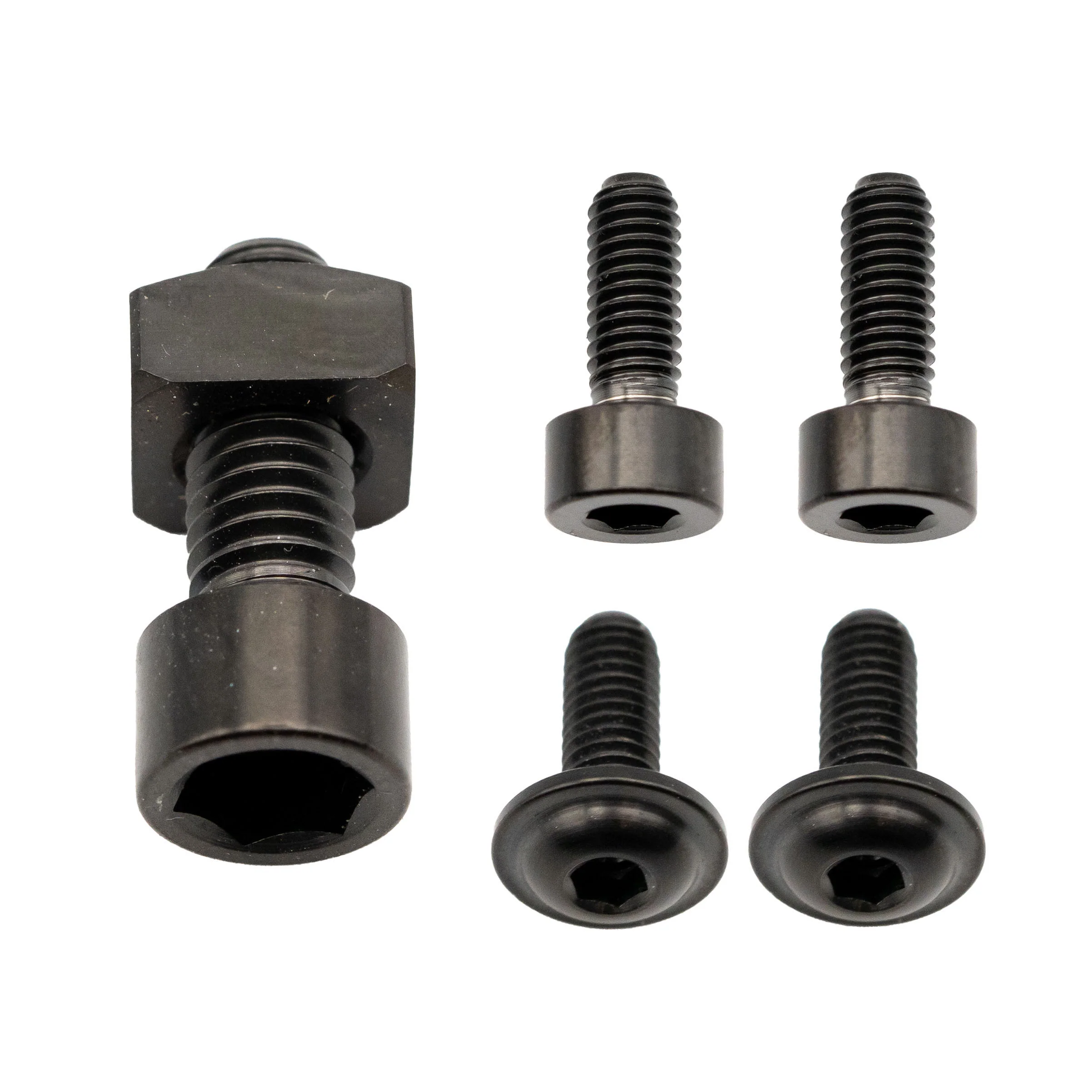 Better Bolts Fox 36 Fork Ti Bolt Kit 2021-2025 Fit4 Black6/Count