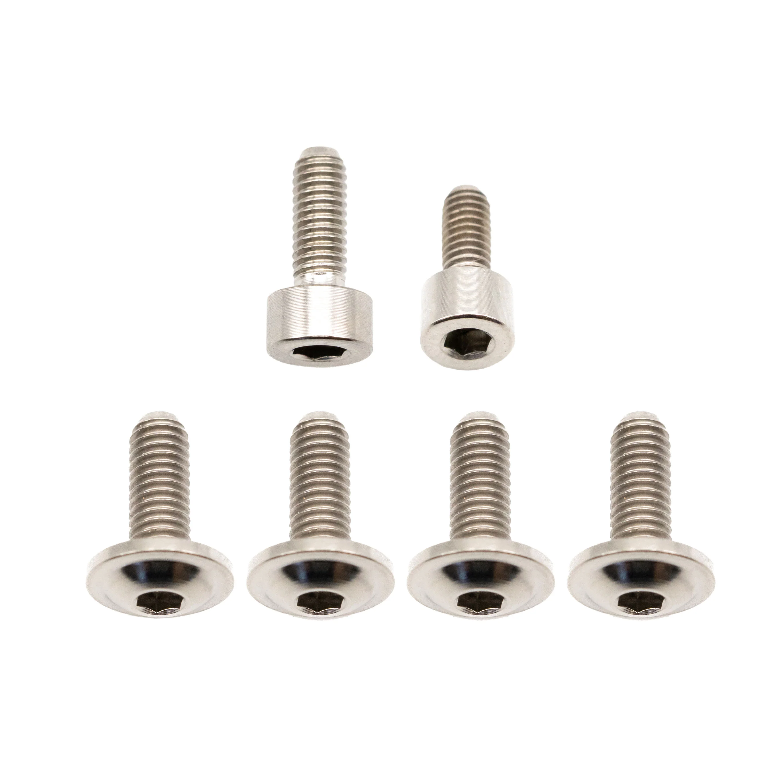 Better Bolts Fox 36SL Fork Ti Bolt Kit 2026+ Grip Silver 6/Count