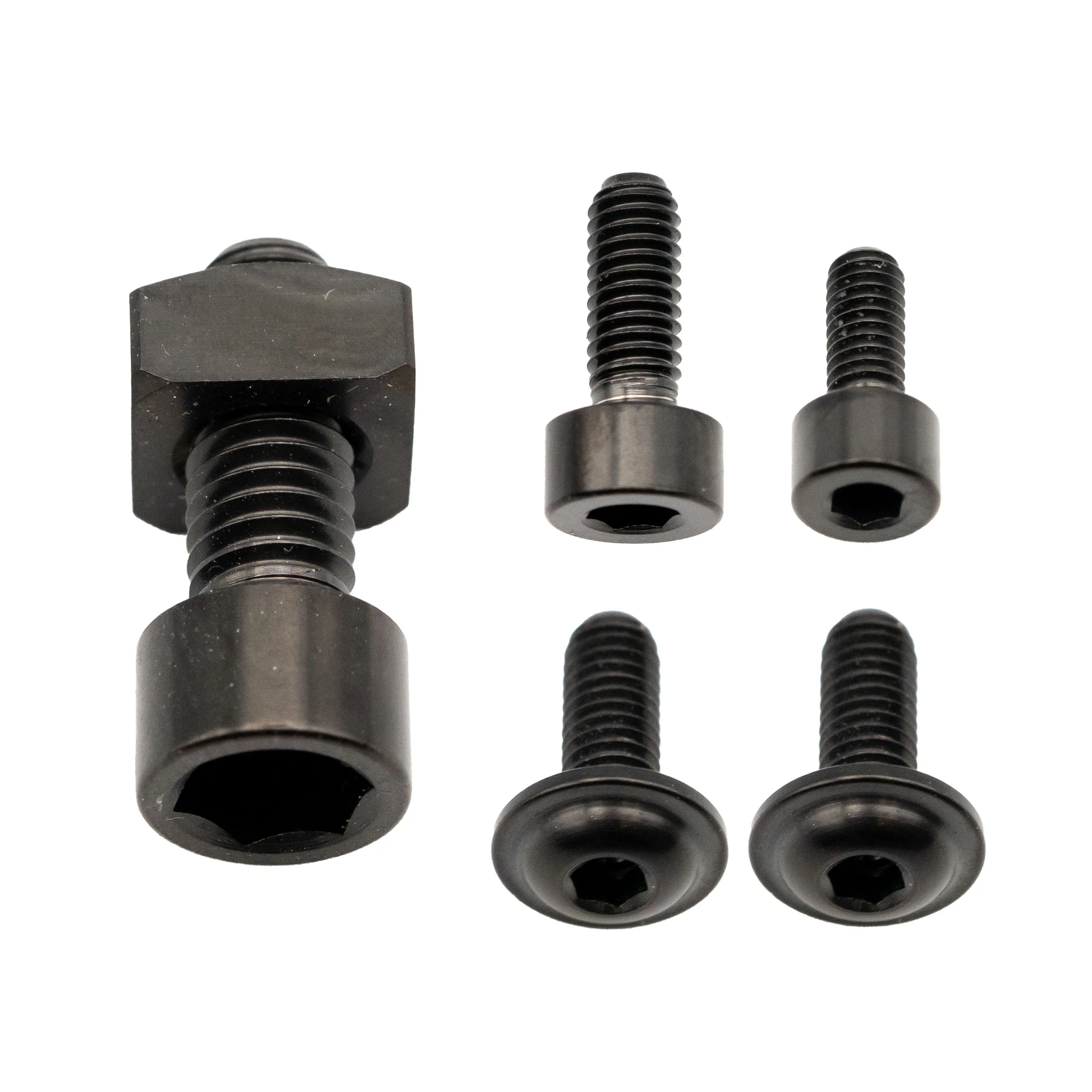 Better Bolts Fox 38 Fork Ti Bolt Kit Grip/Rhythm Black 6/Count