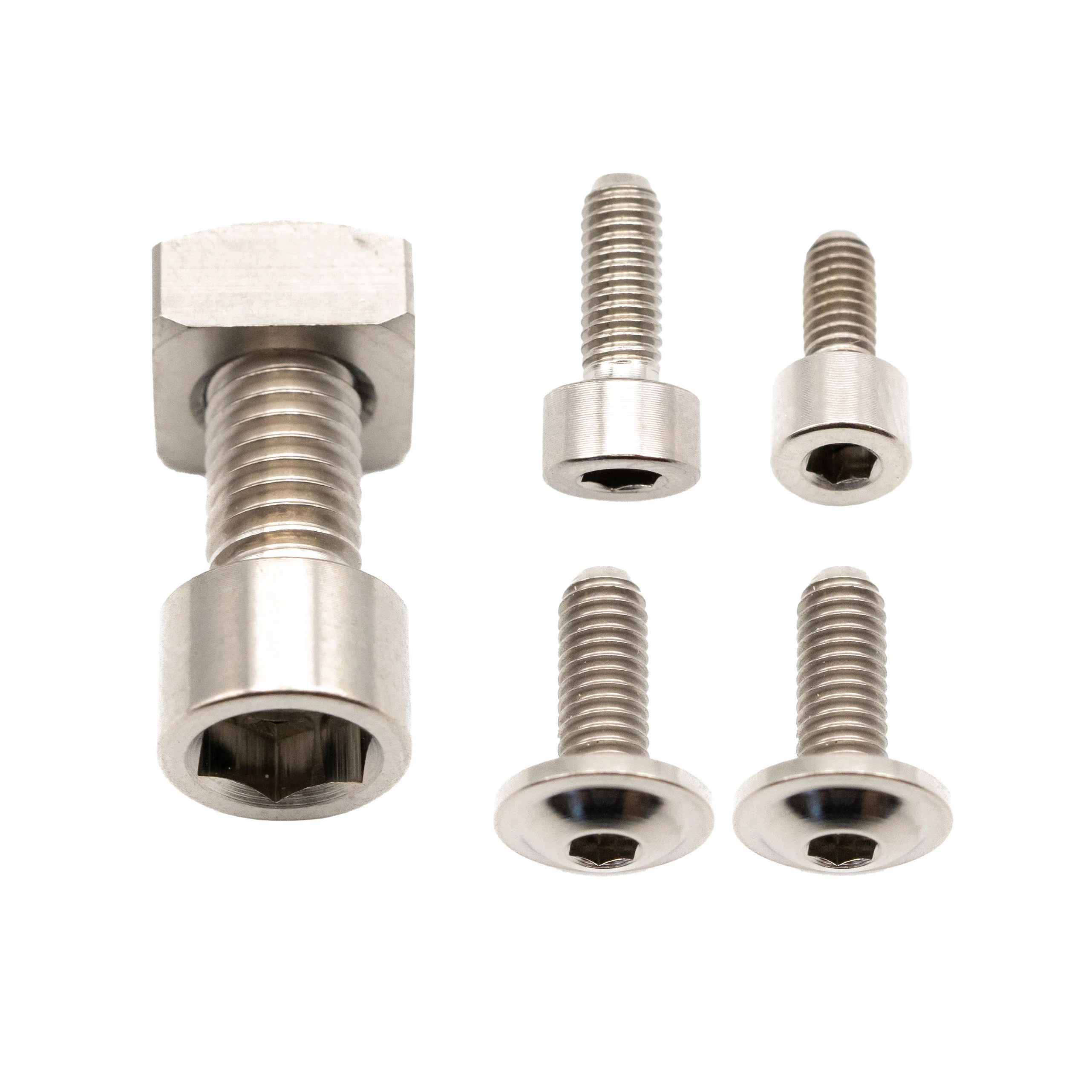 Better Bolts Fox 38 Fork Ti Bolt Kit Grip/Rhythm Silver 6/Count