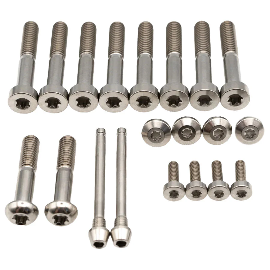 Better Bolts SRAM Maven Ti Brake Bolt Kit BRZ Silver 20/Count