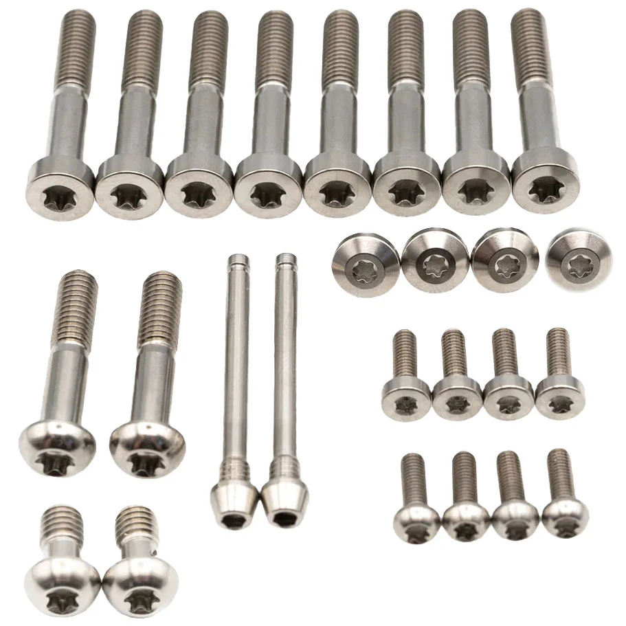 Better Bolts SRAM Maven Ti Brake Bolt Kit SLV/ULT Silver 20/Coun