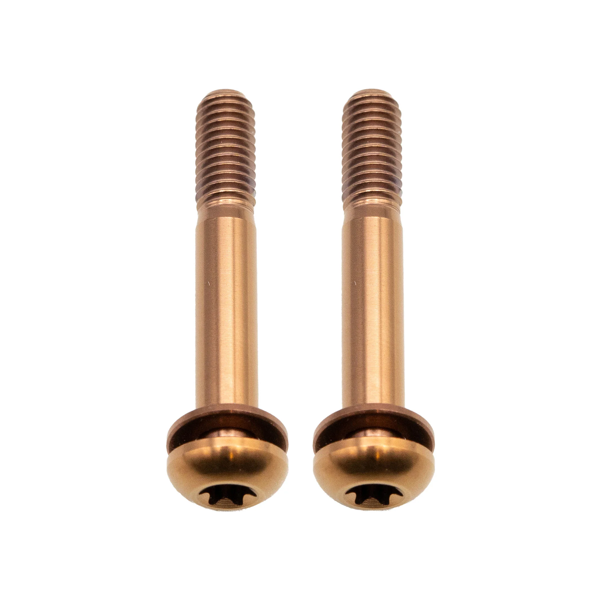 Better Bolts Titanium Flat Mount Bolt Kit 42mm Cooper 2/Count