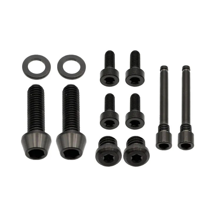 Better Bolts TRP DHR EVO Brake Bolt Black 12/Count