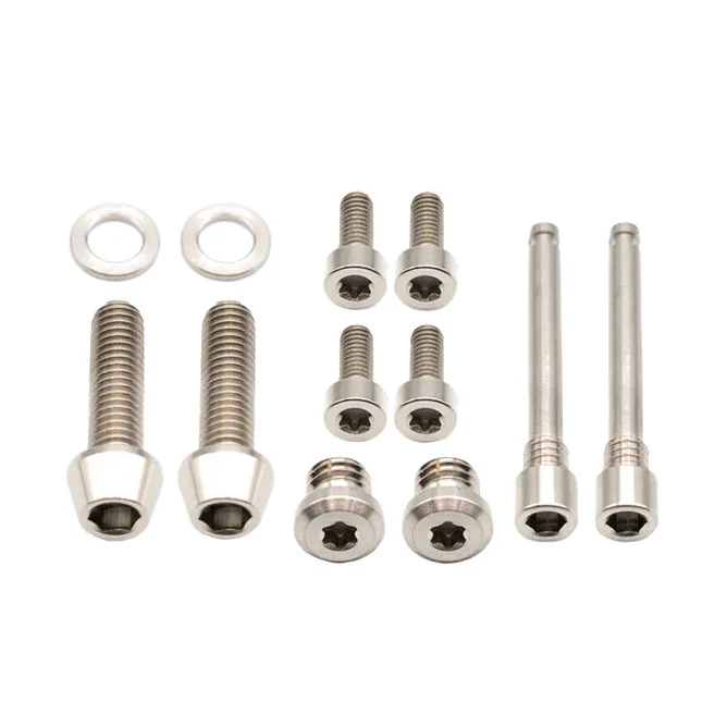 Better Bolts TRP DHR EVO Brake Bolt Silver 12/Count