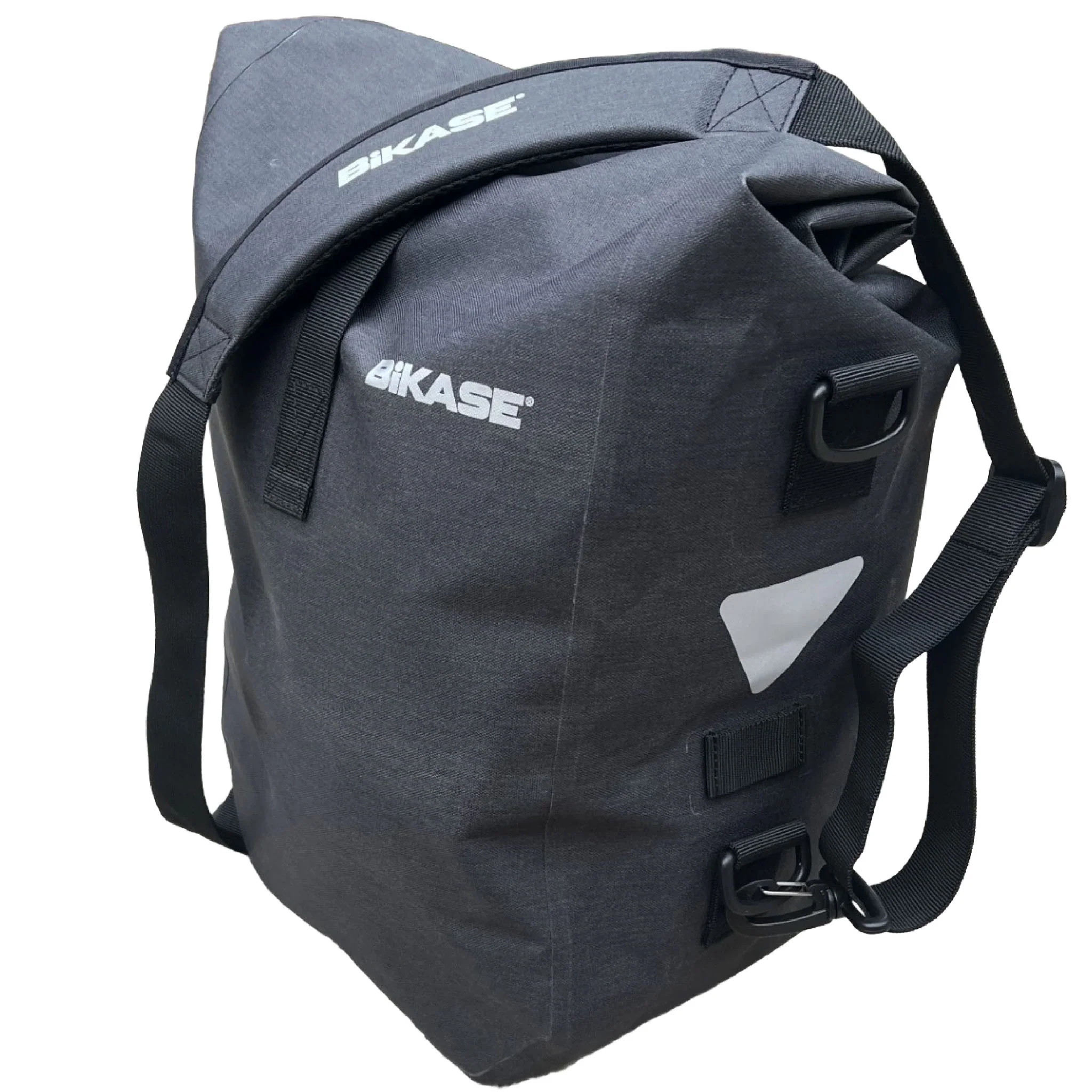 BiKASE Reggie 2 Drybag Pannier 16L Clip Mount Black