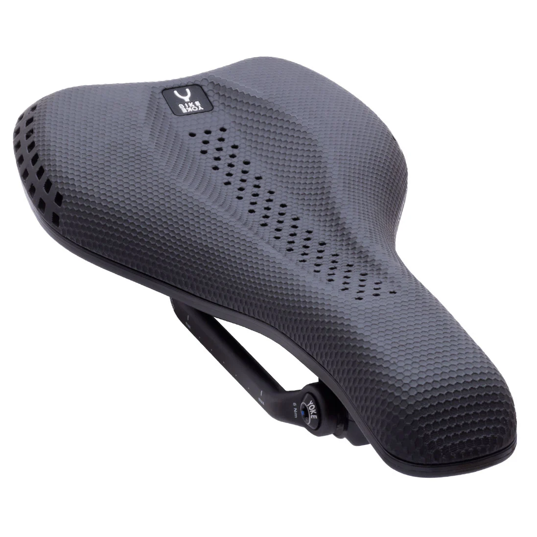 Bike Yoke Sagma 3D Carbon Saddle 142 - Black