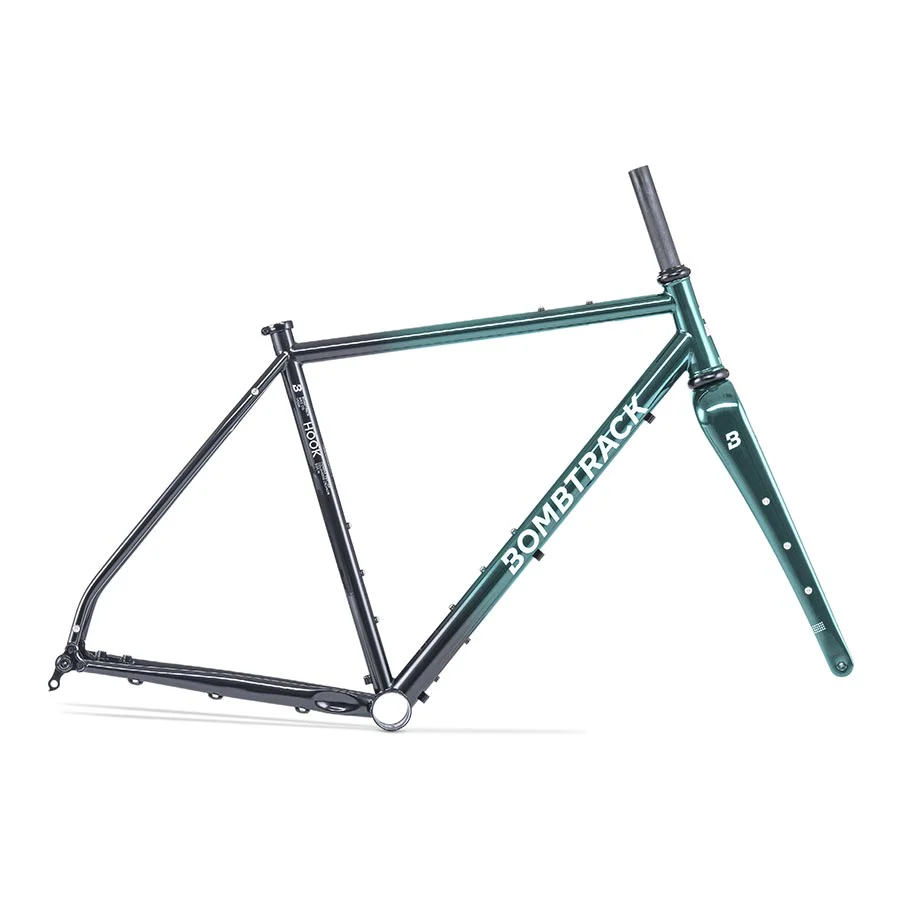 Bombtrack HOOK Road Frame Metallic Teal/ Black Fade M Kit