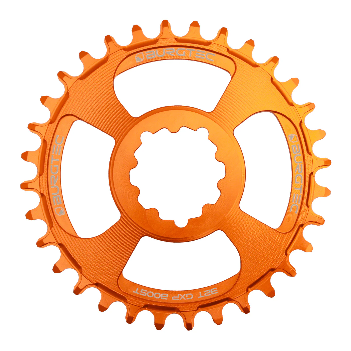 Burgtec GXP Boost 3mm Thick Thin Chainring 30T Iron Bro