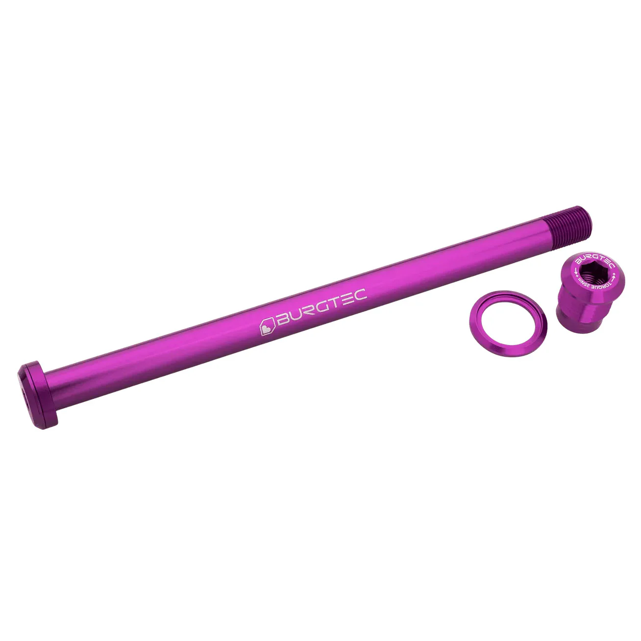Burgtec Pivot 185.3mm UDH Rear Axle Purple Rain