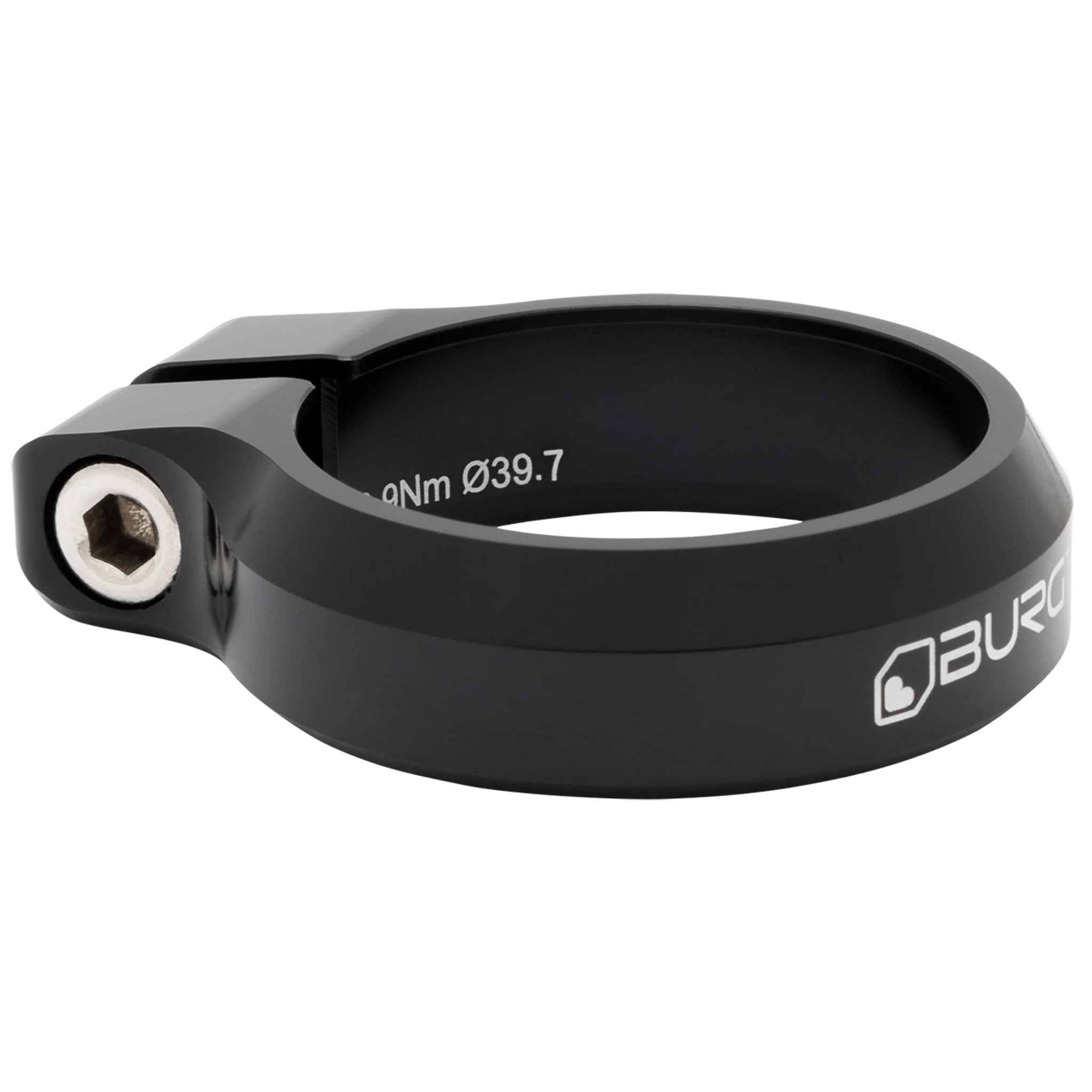 Burgtec Seat Clamp 39.7mm Burgtec Black