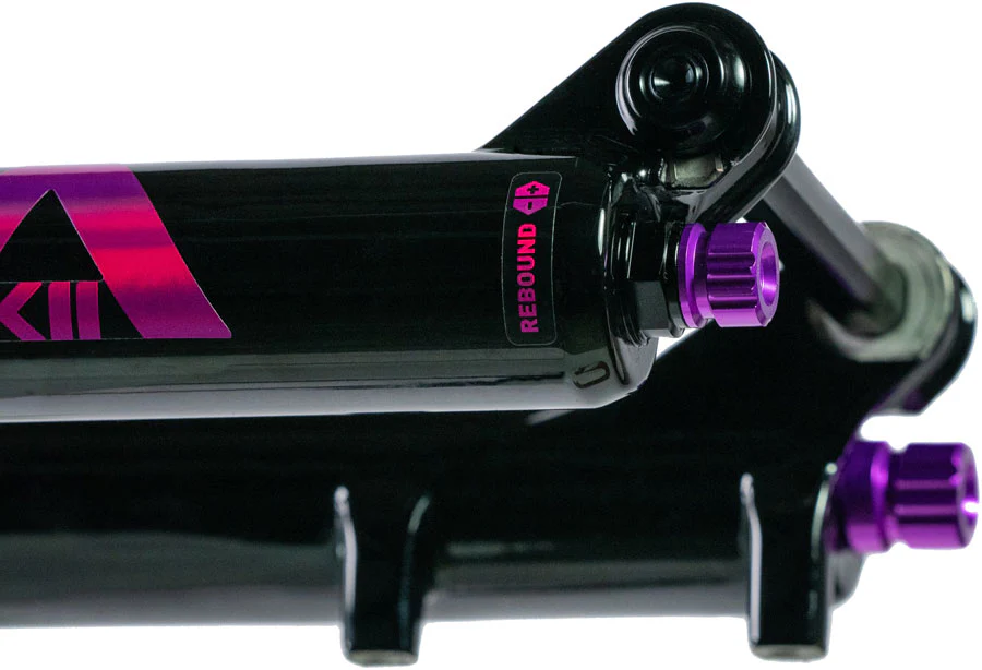 Cane Creek Helm MKII Air 29 Suspension Fork - 29" 160 mm 15 x 110 mm 44 mm Offset Gloss BLK/Purple - Image 4