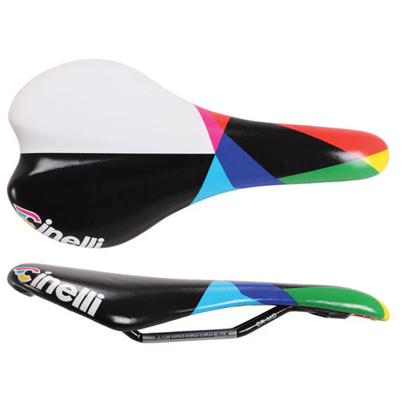 Cinelli Caleido Crest Saddle CrMo Rail Caleido