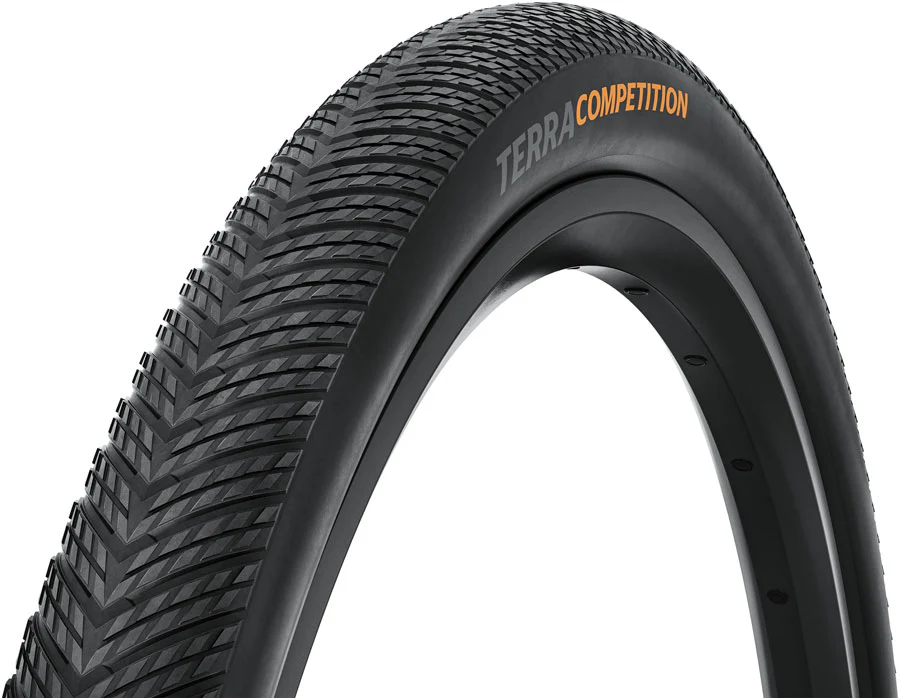 Continental Terra Competition Tire - 700 x 45 Tubeless Folding BLK Rapid Race Casing E25