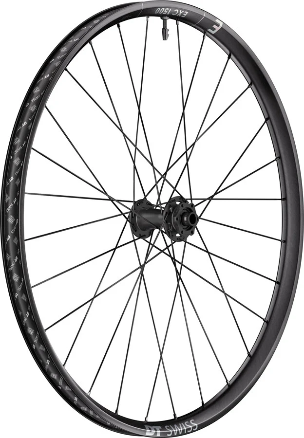DT Swiss EXC 1500 Classic 30 Front Wheel - 27.5" 15 x 110mm 6-Bolt Black