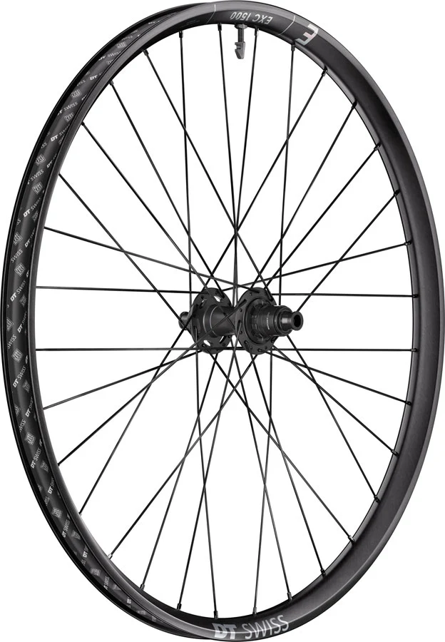 DT Swiss EXC 1500 Classic 30 Rear Wheel - 29" 12 x 148mm Center-Lock XD/Micro Spline DEG 90 DF BLK