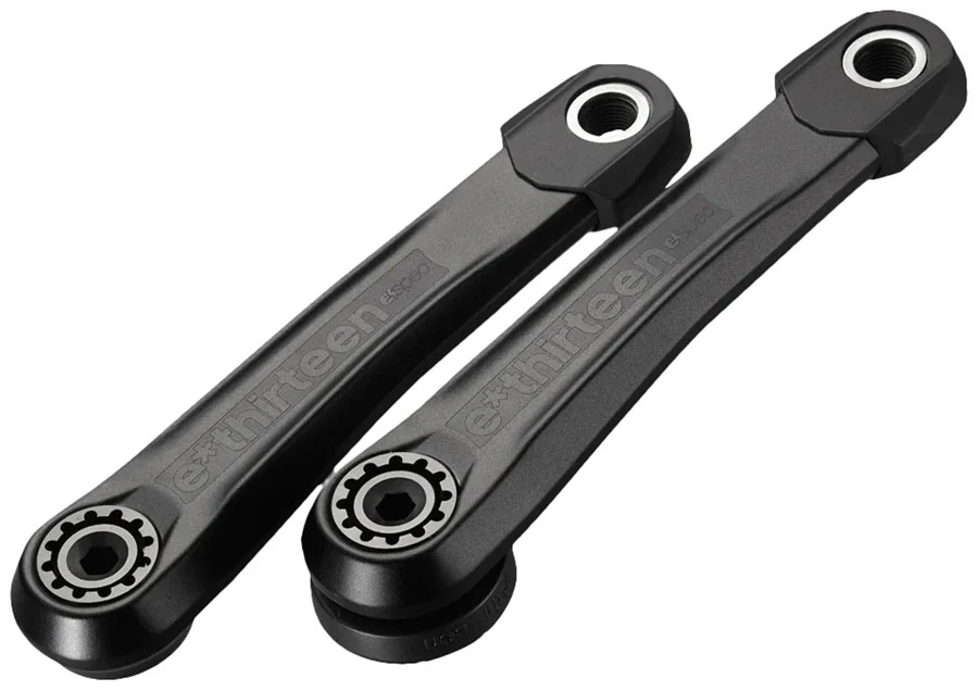 e*thirteen Helix Race Carbon e*spec  Crankset -  165mm Fazua Ride 60 21.5mm Offset BLK