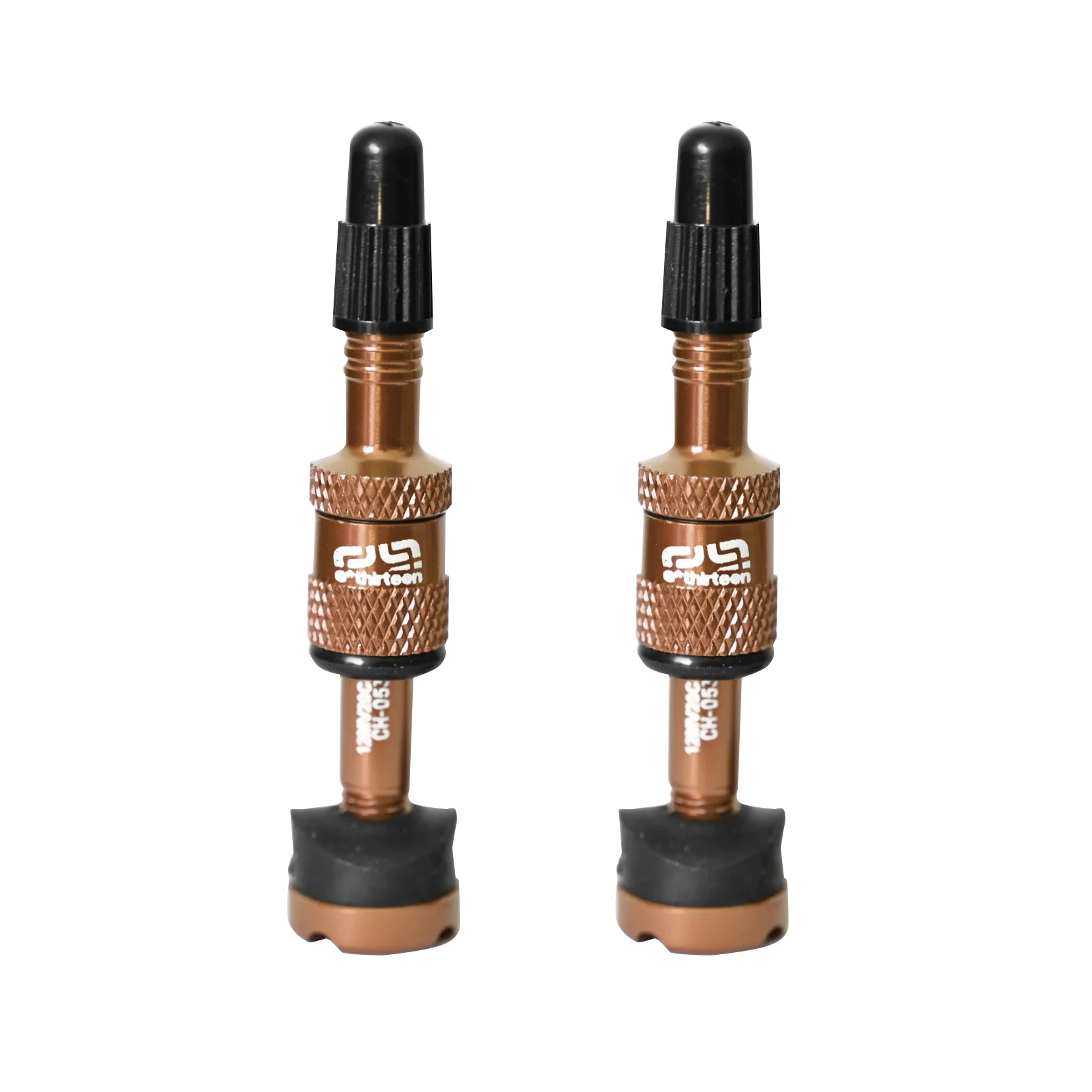 E*thirteen Quick Fill Plasma Valves(19-23mm Rim) Pair - Brz