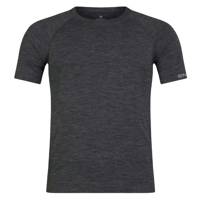 Endura Endura BaaBaa Pro S/S Baselayer M/L Gray