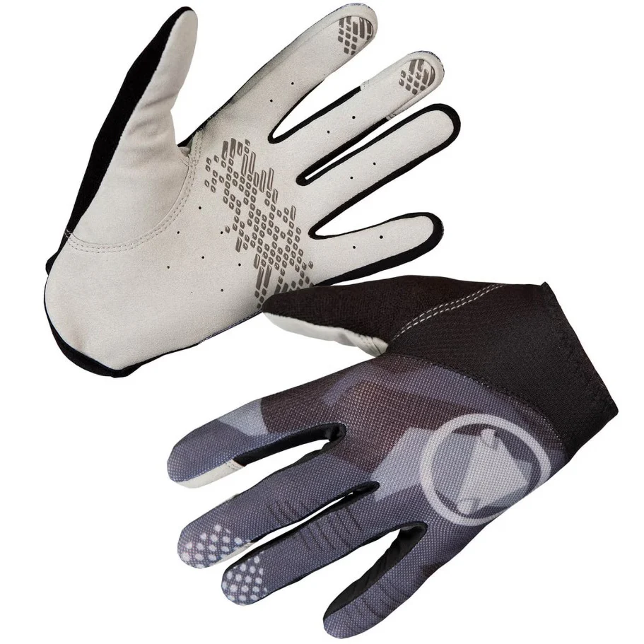 Endura Hummvee Lite Icon Gloves Gray Camo XL