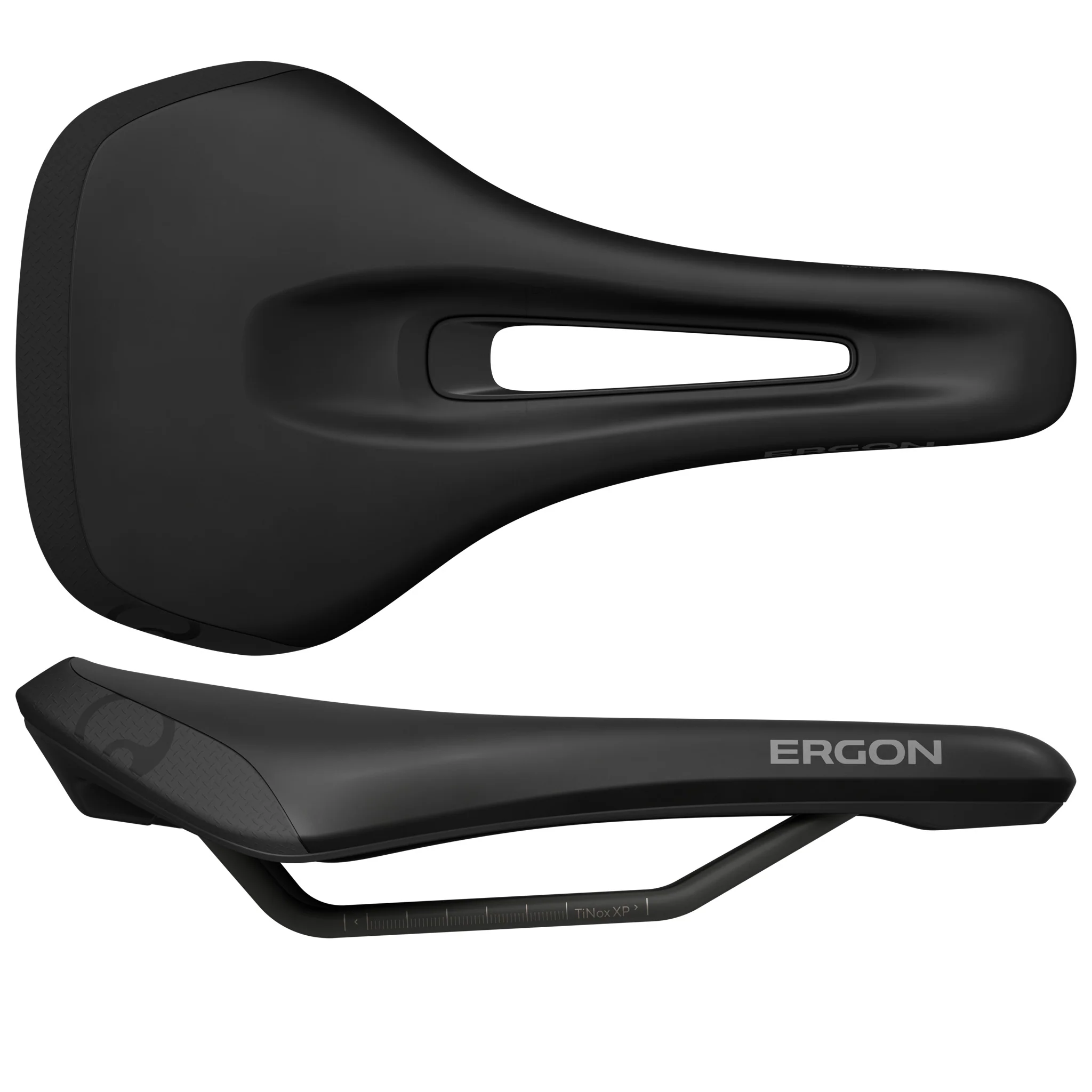 Ergon SMS Women Saddle - TiNox XP Black Men's Small/Medium