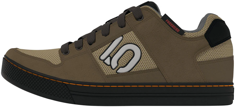 Five Ten Freerider Flat Shoes - Men's Cardboard/Wonder Alumina/Pure Tangerine 8.5