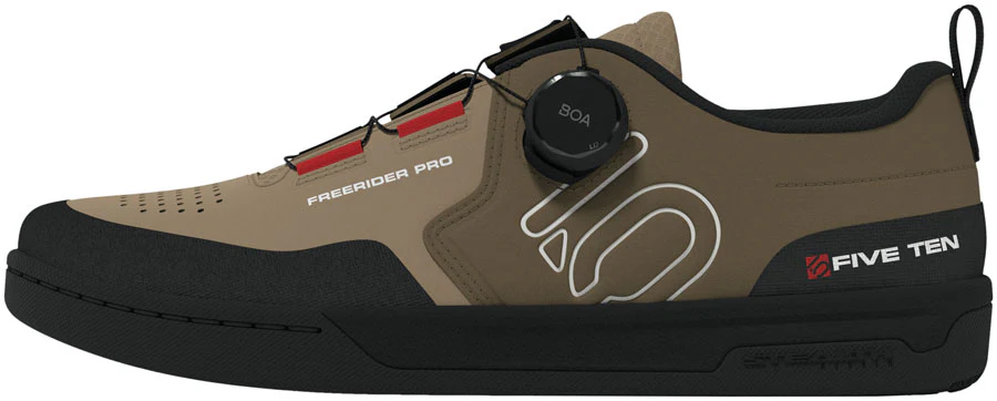Five Ten Freerider Pro Boa Flat Shoes - Men's Cardboard/Off White/Core BLK 14