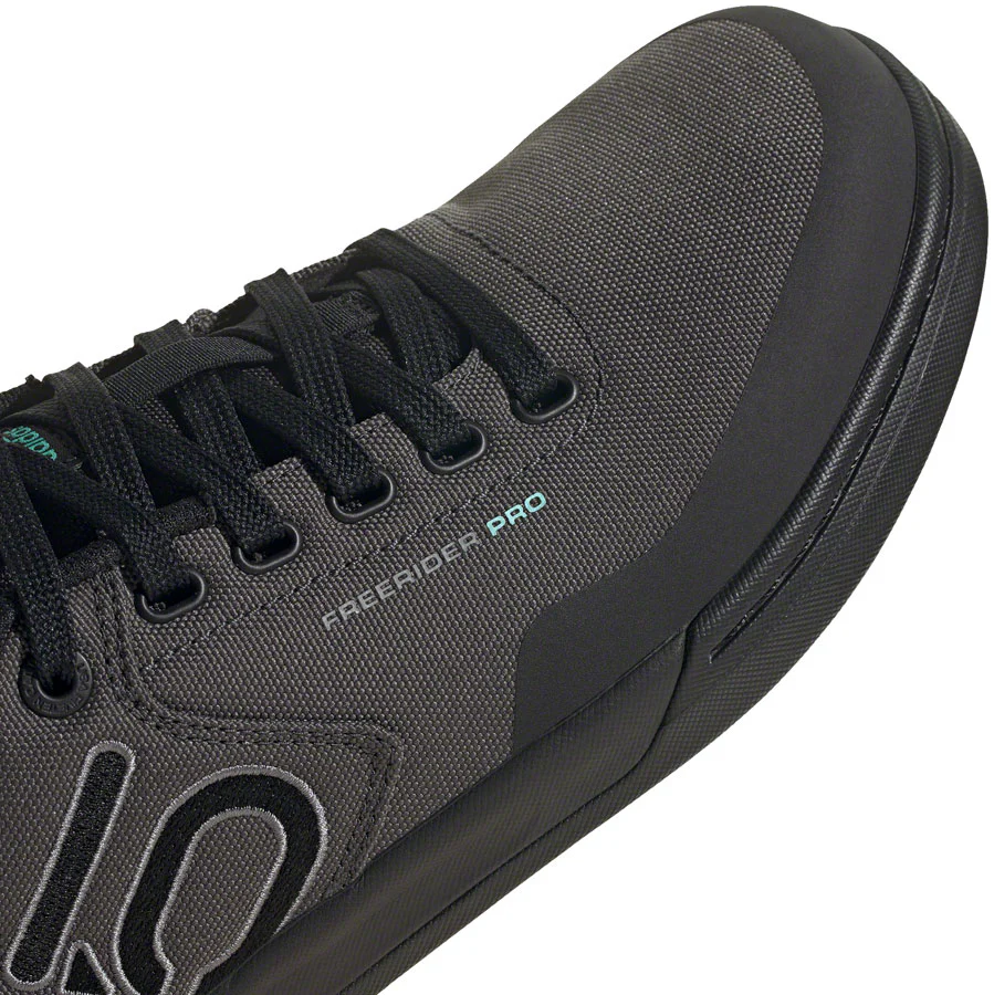 Five Ten Freerider Pro Canvas Flat Shoes - Men's DGH Solid Gray/Core BLK/Gray Three 12 - Image 4