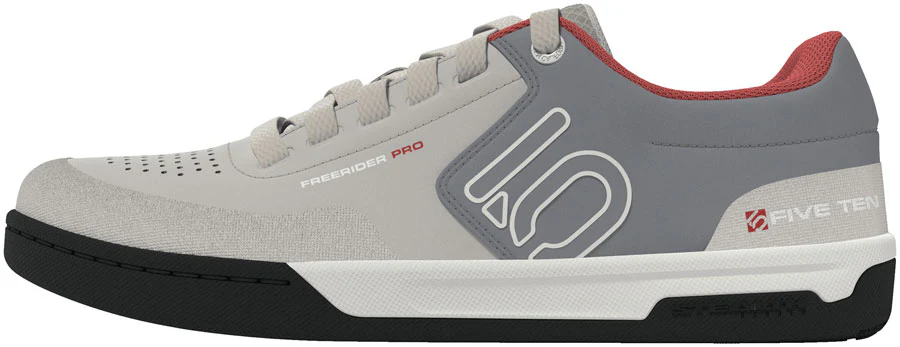 Five Ten Freerider Pro Flat Shoes - Men's Alumina/Off White/Gray 3 10
