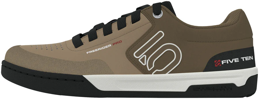 Five Ten Freerider Pro Flat Shoes - Men's Cardboard/Off White/Core Black 12