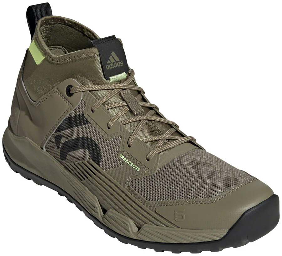 Five Ten Trailcross XT Flat Shoes - Men's Orbit Green/Carbon/Pulse Lime 11.5