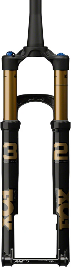 FOX 32 Step-Cast Factory Suspension Fork - 29" 100 mm 15x110 mm Kabolt SL 44mm Offset GRIP SL Damper Psh-Lk. Ano Crown Shiny BLK - Image 2