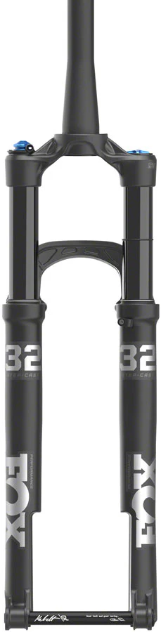 FOX 32 Step-Cast Performance Suspension Fork - 29" 100mm 15x110mm Kabolt SL 44mm Offset GRIP Damper Push-Lk. Ano Crown Matte BLK - Image 2