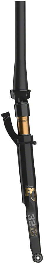 FOX 32 Taper-Cast Factory Suspension Fork - 700c 40 mm 12 x 100 mm Kabolt 45mm Offset GRIP SL Damper 3-Position Shiny BLK - Image 3